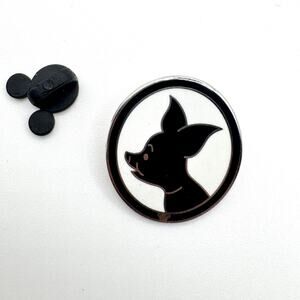 2009 Hidden Mickey Piglet Winnie the Pooh Silhouette Disney Trading Pin